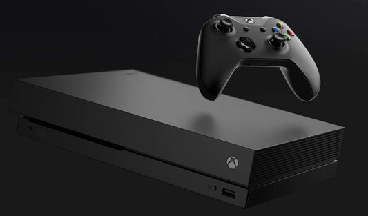 Microsoft Xbox One X 1TB Console with Wireless Controller: Enhanced, HDR, Native 4K, Ultra HD (2017 Model) (Renewed)